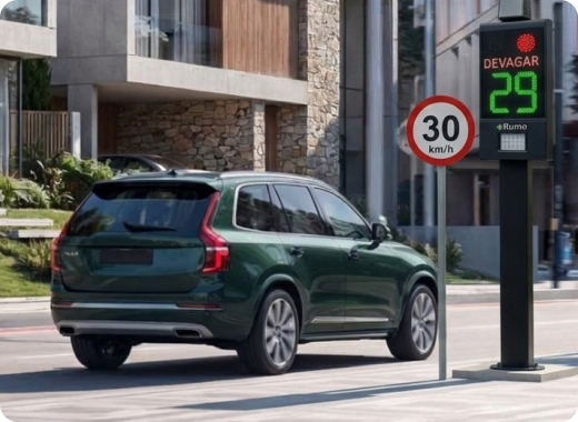 Equipamento Rumo instalado em condomínio